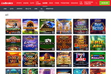 The Ladbrokes mobile casino games selection