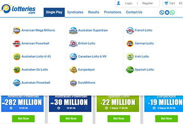Lotteries.com Games Collections