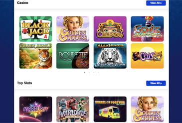 Casino Games at Mayfair Slots UK