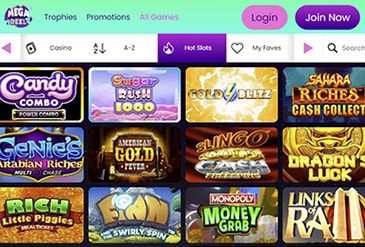 Preview game selection Mega Reel