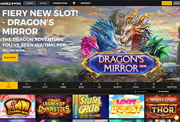 Mobile Wins homepage