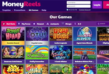Casino Games of Money Reels UK