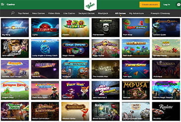 Thumbnaiil Mr Green Game Selection
