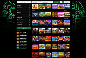 Game choices at Mr Vegas online casino