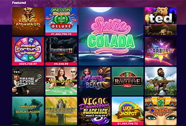 Thumbnail of PartyCasino Game Selection