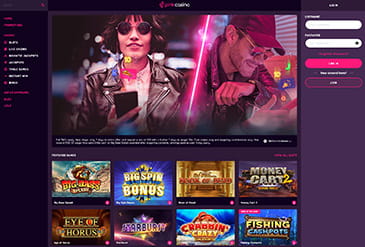 The Homepage of Pink Casino