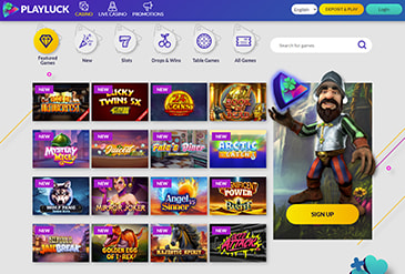 Playluck Game Selection