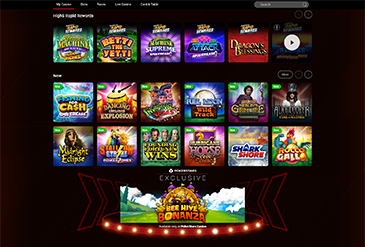PokerStars casino game selection in New Jersey