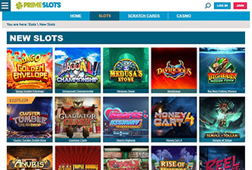 Thumb of Prime Slots Game Selection