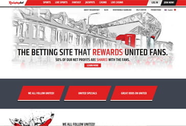 RedArmyBet Homepage