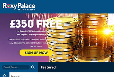 Roxy Palace Casino Home Thumb