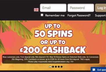 Royal Gold Casino Homepage