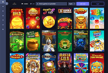 Game Selection at royal House Casino