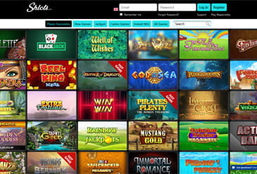 Shlots Casino Games Page