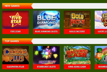 Some of the new and top games at Slot Fruity