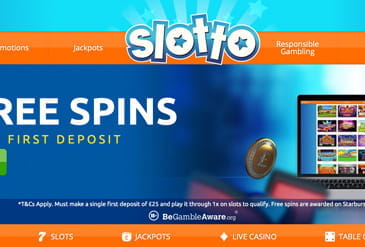 Slotto Casino Homepage