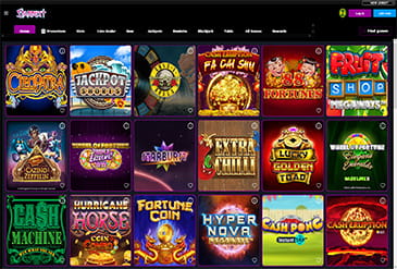 Homepage of Stardust Casino NJ