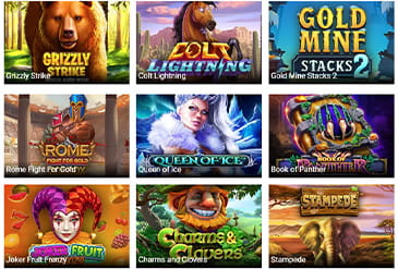 The Game selection of TradaCasino