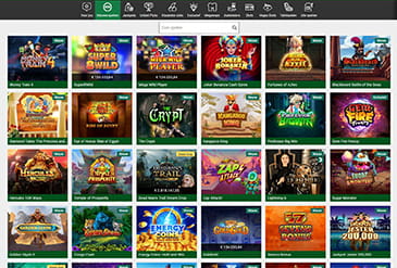 Game Selection Preview of Unibet
