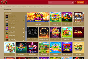 Homepage of the Villento Casino website.