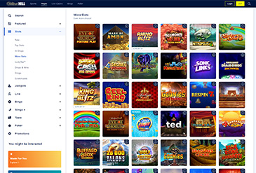 Thumbnail of William Hill Vegas Casino Game Selection