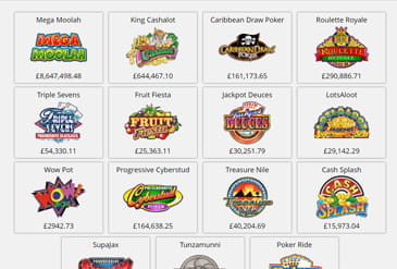 The Game selection of Zodiac Casino