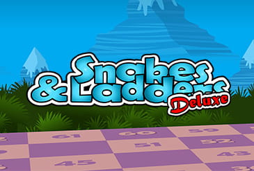 Snakes and Ladders Deluxe slot logo