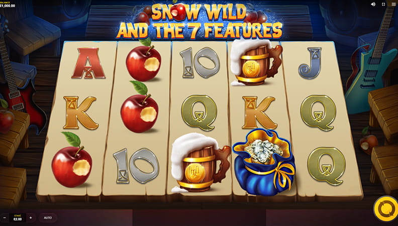 The Snow Wild and the 7 Features demo game.