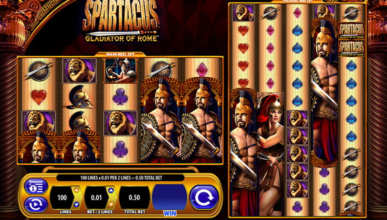 The Spartacus Gladiator of Rome demo game.