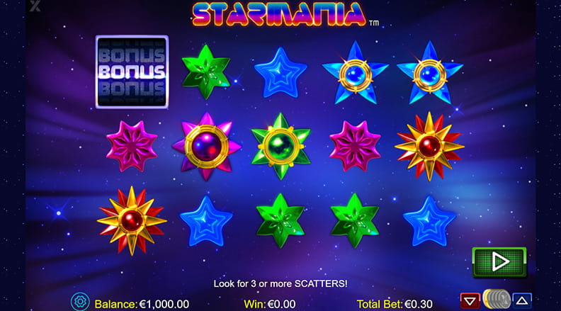 The Starmania demo game.