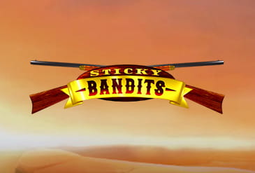 Sticky Bandits slot logo