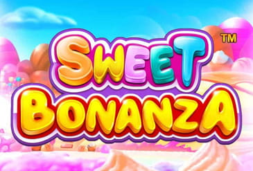Sweet Bonanza slot logo.