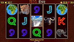 Big Five Slot Played at One Casino
