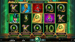 Book of Oz demo game at Well Done Slots