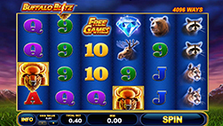 Buffalo Blitz slot demo at Slots Gold Casino