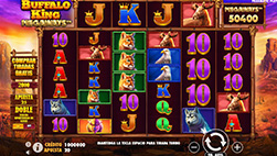 Buffalo King slot game at Videoslots