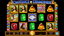 The slot Da Vinci Diamonds at Golden Nugget in NJ
