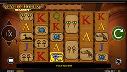 Eye of Horus Slot Played at ComeOn!
