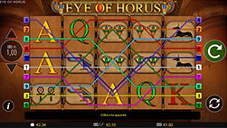 Eye of Horus slot demo game in RedKings Casino