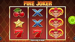 Fire Joker slot demo game at TheOnlineCasino