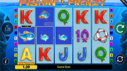 Fishin' Frenzy demo game