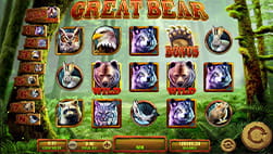 Great Bear slot in BetMGM NJ casino