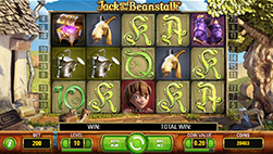 Jack and the Beanstalk demo game