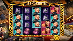 Joe Exotic slots demo in 888casino NJ