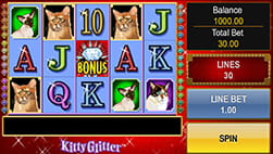 Kitty Glitter in BetRivers PA Casino