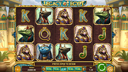 Legacy of Egypt demo game