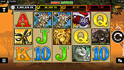 Mega Moolah slot demo game in Prime Casino