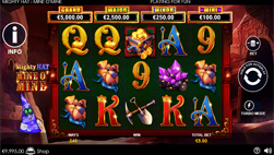 Mighty Hat Mine o Mine Slot Played at bet365