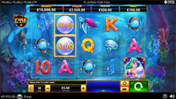 Pearls Pearls Pearls Slot Played at bet365