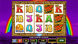 Rainbow Riches slot demo at Slots Kingdom